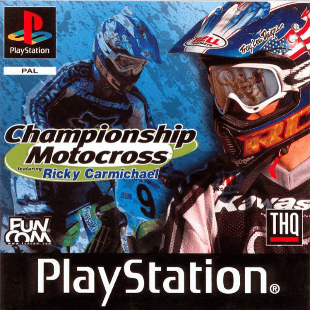 Championship Motocross Featuring Ricky Carmichael - PS - Sony PlayStation - Packshots