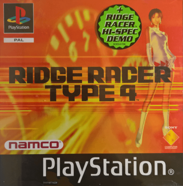 Ridge Racer Type 4 - PS - Sony PlayStation
