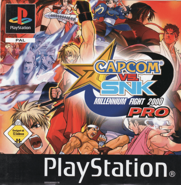 Capcom vs. SNK Millennium Fight 2000 Pro - PS - Sony PlayStation