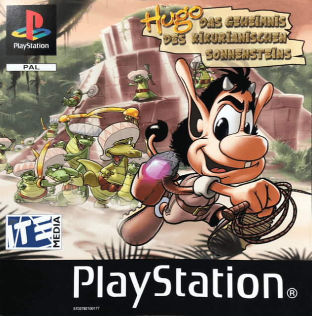Hugo: Das Geheimnis des kikurianischen Sonnensteins - PS - Sony PlayStation - Packshots