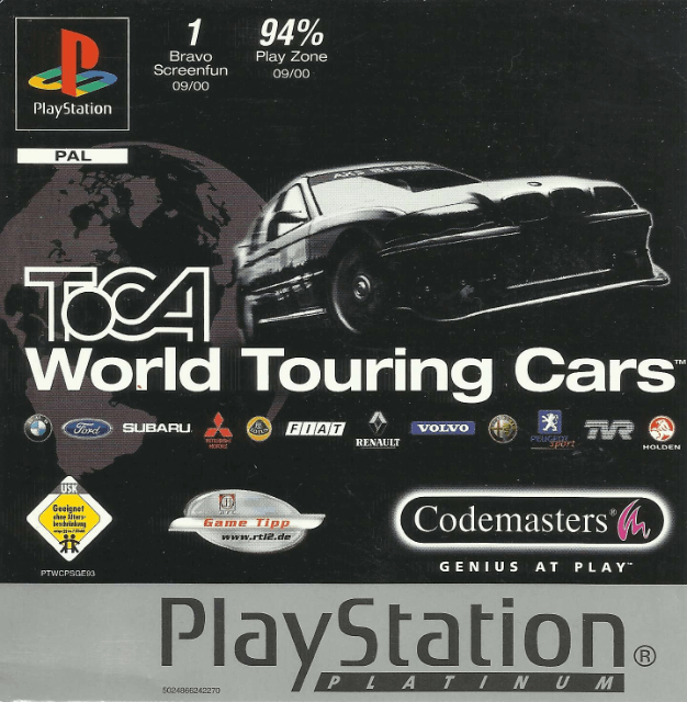TOCA World Touring Cars - PS - Sony PlayStation