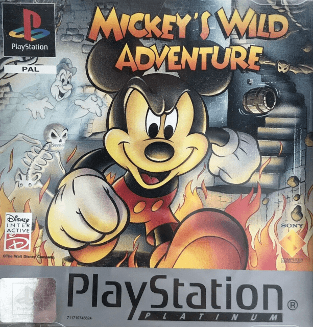 Mickey's Wild Adventure - PS - Sony PlayStation