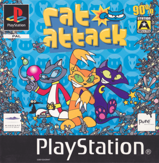 Rat Attack - PS - Sony PlayStation