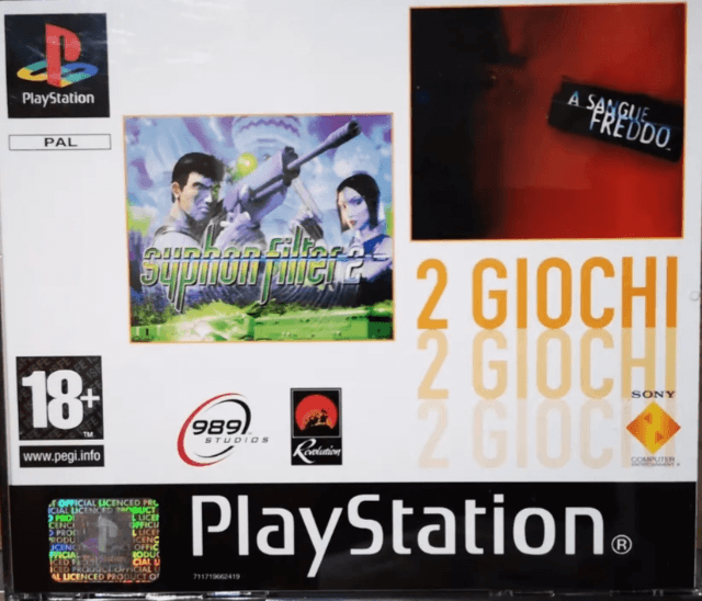 2 Giochi: Syphon Filter 2 / A Sangue Freddo - PS - Sony PlayStation