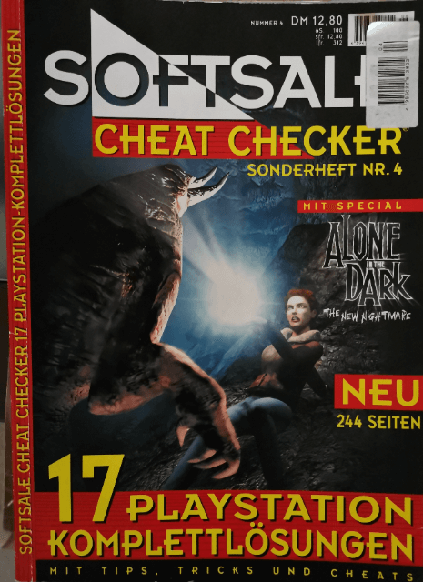 Softsale Cheat Checker - PS - Sony PlayStation