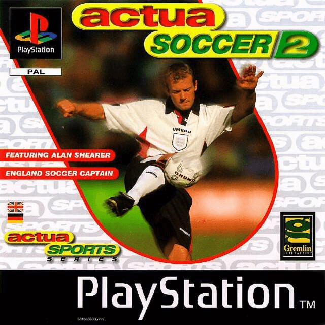 Actua Soccer 2 - PS - Sony PlayStation
