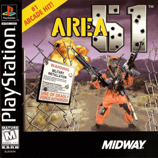 Area 51 - PS - Sony PlayStation - Packshots