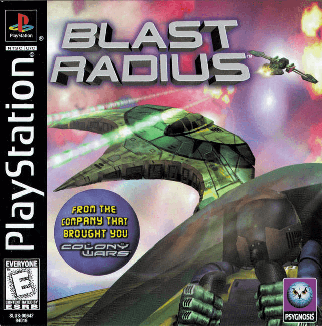 Blast Radius - PS - Sony PlayStation