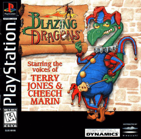 Blazing Dragons - PS - Sony PlayStation
