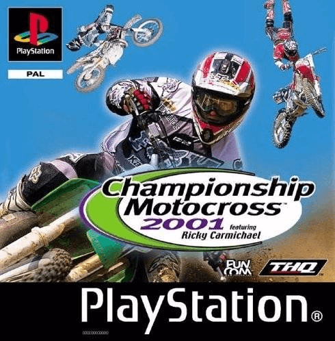 Championship Motocross 2001 Featuring Ricky Carmichael - PS - Sony PlayStation