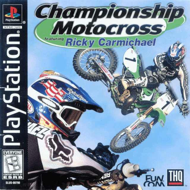Championship Motocross Featuring Ricky Carmichael - PS - Sony PlayStation - Packshots