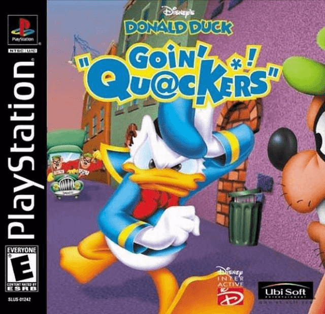 Disney's Donald Duck: Goin' Quackers - PS - Sony PlayStation - Packshots