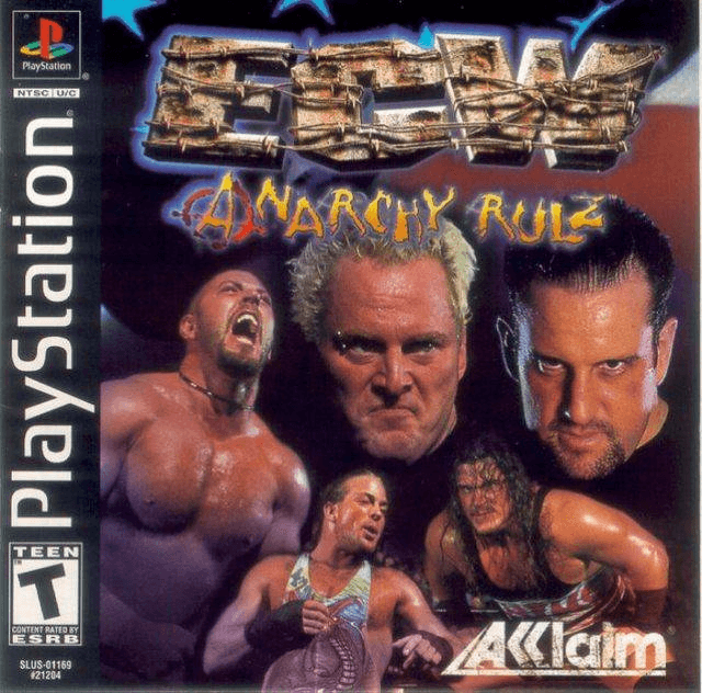 ECW Anarchy Rulz - PS - Sony PlayStation - Packshots