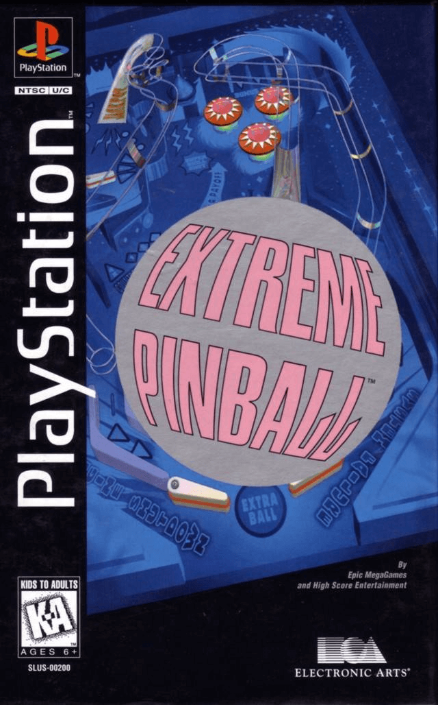 Extreme Pinball - PS - Sony PlayStation