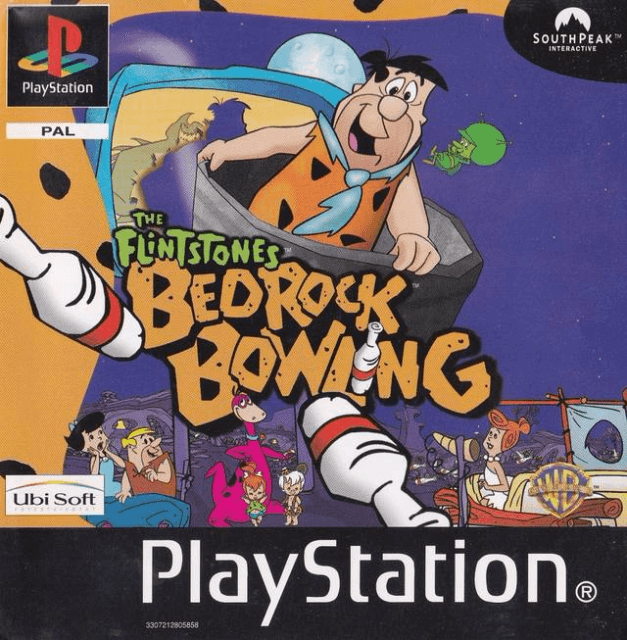 The Flintstones: Bedrock Bowling - PS - Sony PlayStation