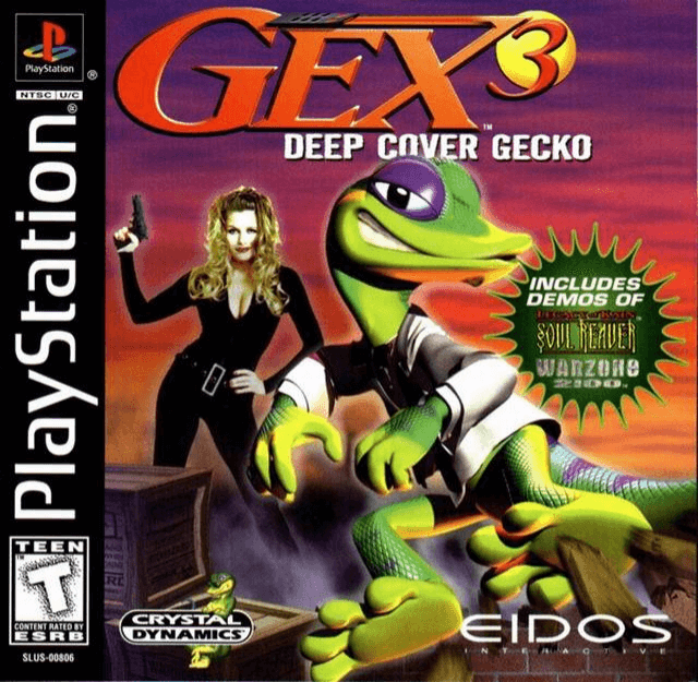Gex 3: Deep Cover Gecko - PS - Sony PlayStation