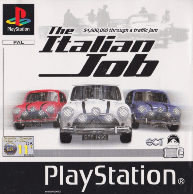 The Italian Job - PS - Sony PlayStation - Packshots