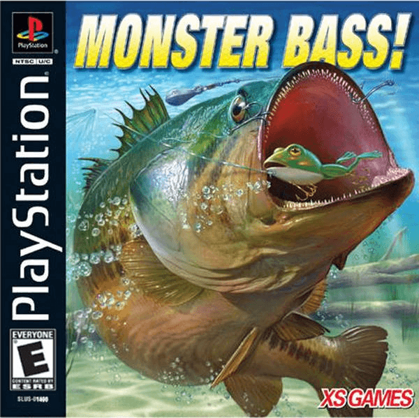 Monster Bass - PS - Sony PlayStation