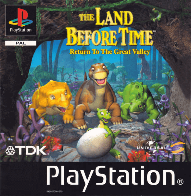 The Land Before Time: Return to the Great Valley - PS - Sony PlayStation - Packshots