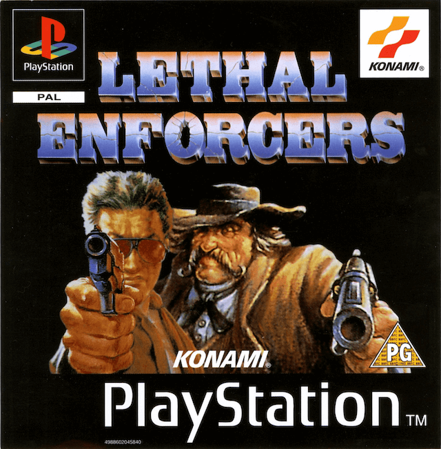Lethal Enforcers - PS - Sony PlayStation