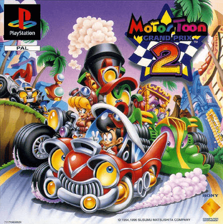 Motor Toon Grand Prix 2 - PS - Sony PlayStation