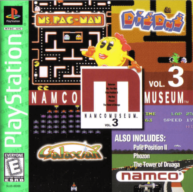 Namco Museum Vol. 3 - PS - Sony PlayStation
