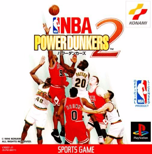 NBA Power Dunkers 2 - PS - Sony PlayStation
