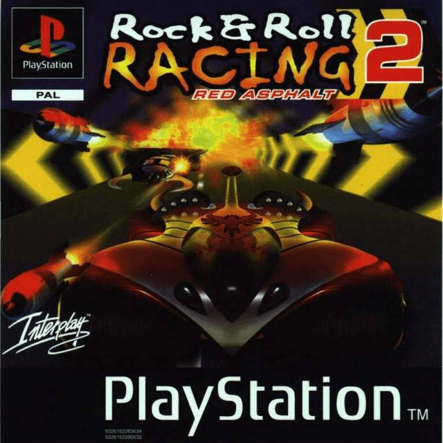 Rock 'n Roll Racing 2: Red Asphalt - PS - Sony PlayStation