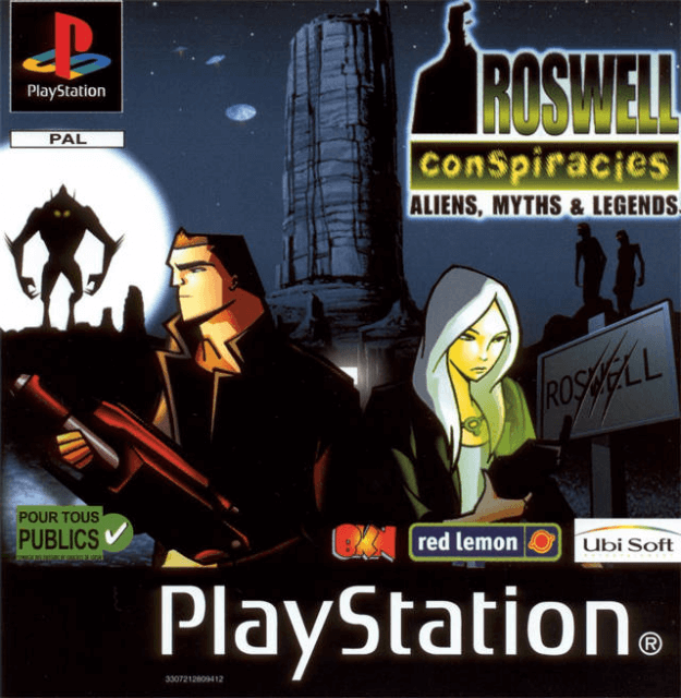 Roswell Conspiracies - PS - Sony PlayStation