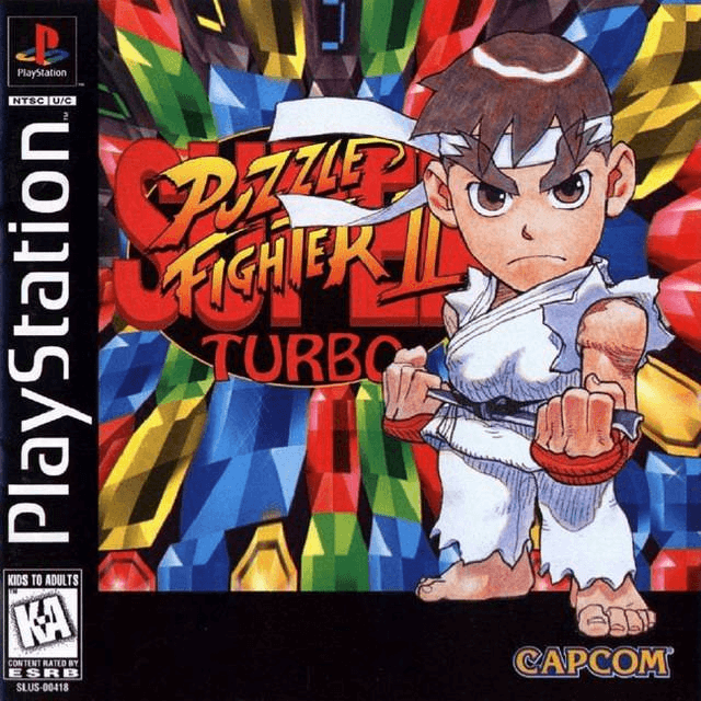 Super Puzzle Fighter II Turbo - PS - Sony PlayStation