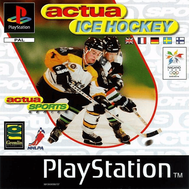 Actua Ice Hockey - PS - Sony PlayStation
