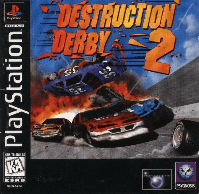 Destruction Derby 2 - PS - Sony PlayStation