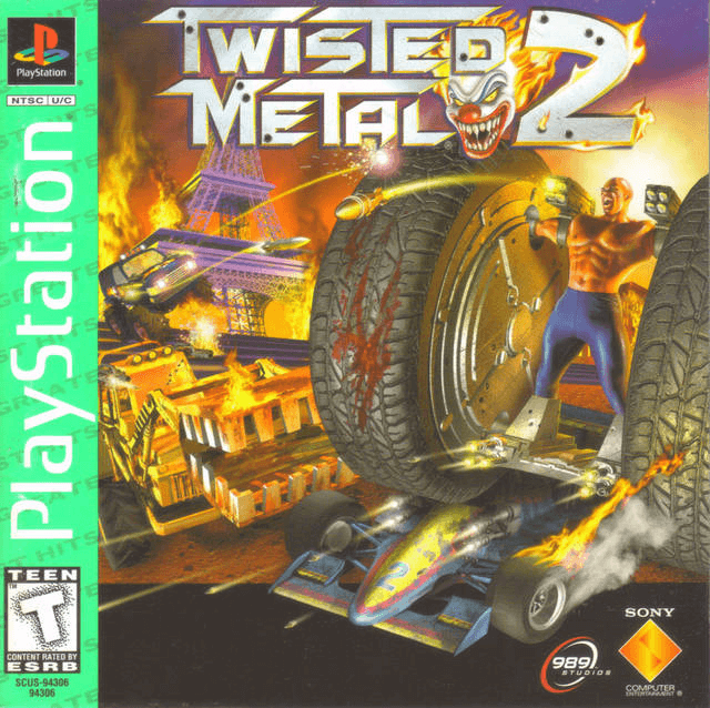 Twisted Metal 2 - PS - Sony PlayStation