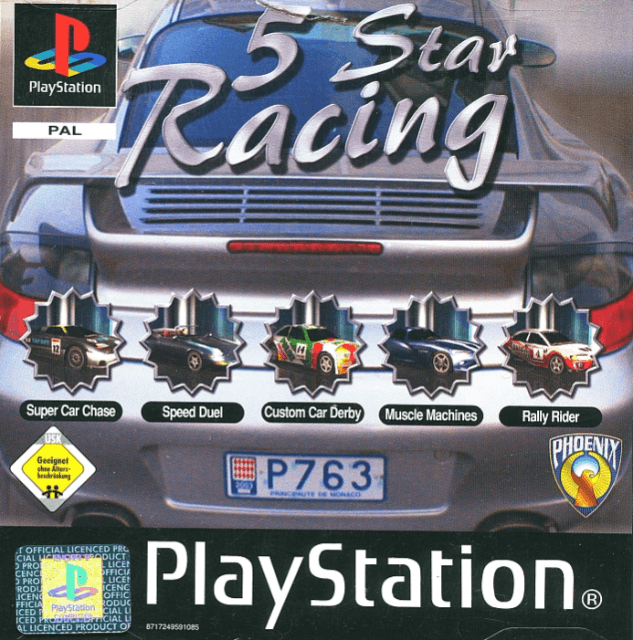 5 Star Racing - PS - Sony PlayStation