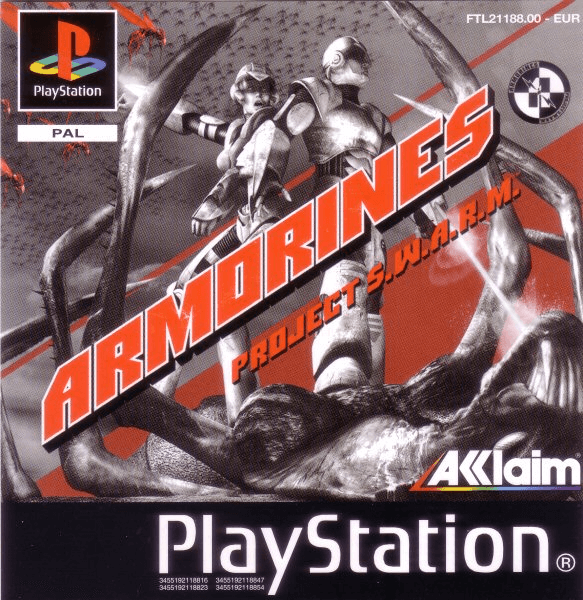 Armorines: Project S.W.A.R.M. - PS - Sony PlayStation