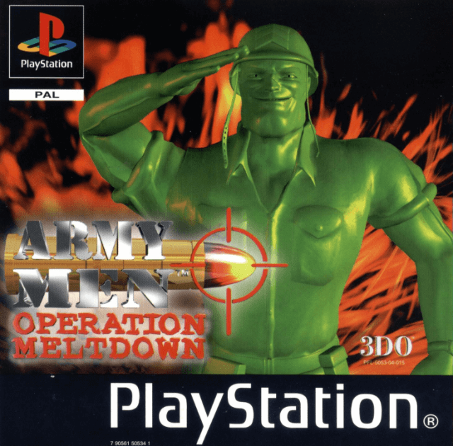 Army Men: Operation Meltdown - PS - Sony PlayStation