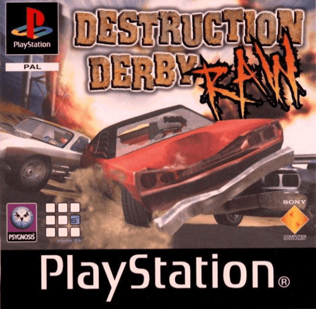 Destruction Derby Raw - PS - Sony PlayStation