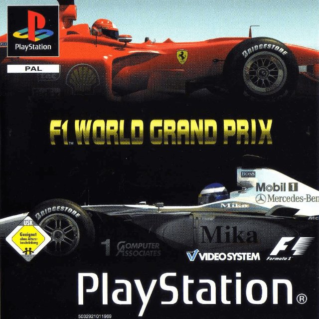 F1 World Grand Prix - PS - Sony PlayStation