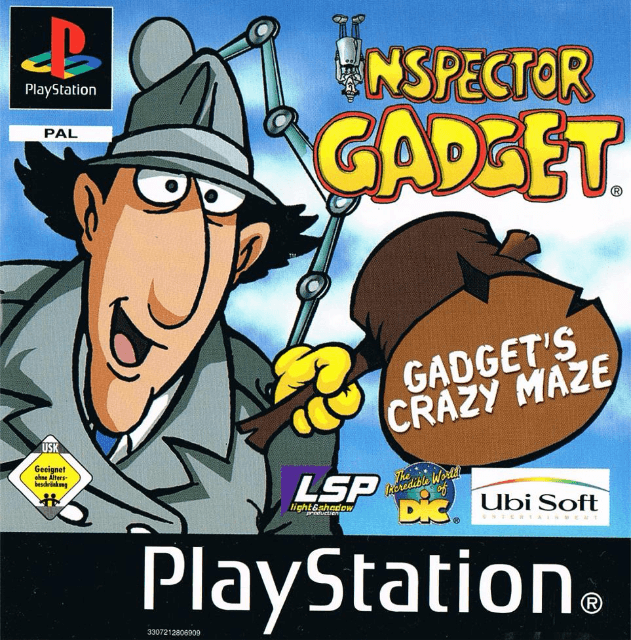 Inspector Gadget: Gadget's Crazy Maze - PS - Sony PlayStation