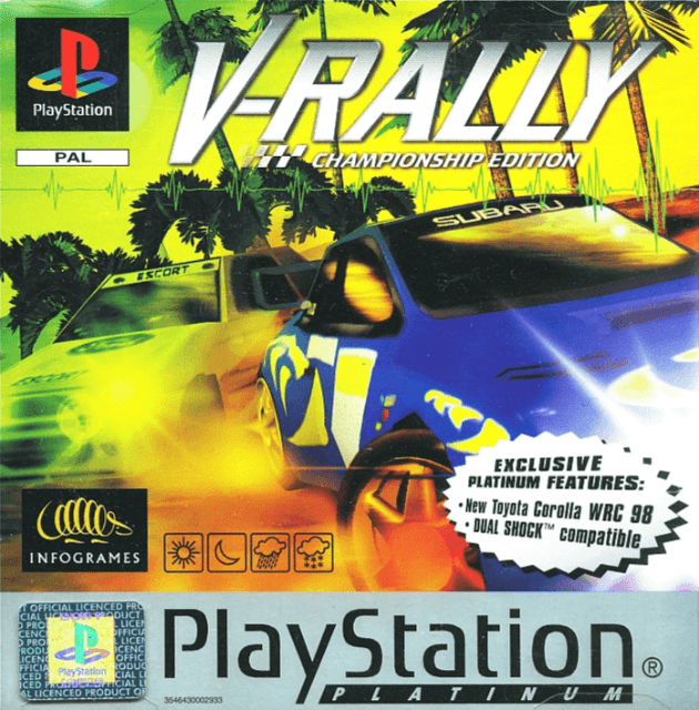 V-Rally '97: Championship Edition - PS - Sony PlayStation