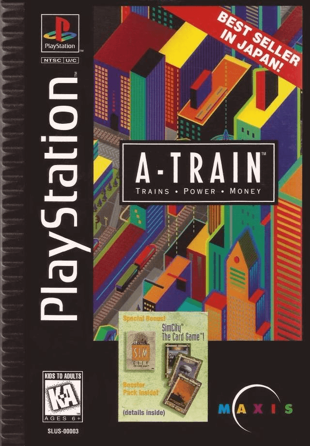 A-Train: Trains - Power - Money - PS - Sony PlayStation