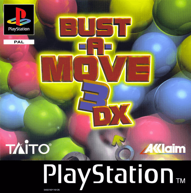 Bust-A-Move 3 DX - PS - Sony PlayStation