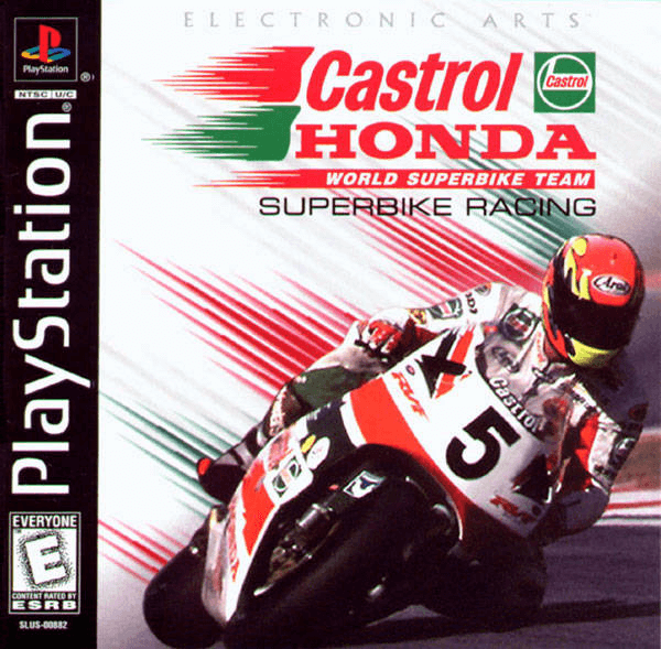 Castrol Honda Superbike Racing - PS - Sony PlayStation