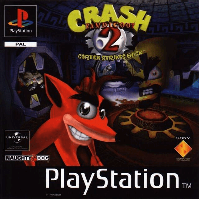 Crash Bandicoot 2: Cortex Strikes Back - PS - Sony PlayStation