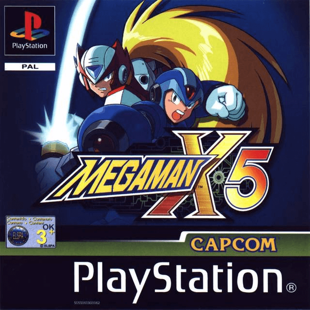 Mega Man X5 - PS - Sony PlayStation - Packshots