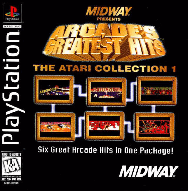 Midway Presents Arcade's Greatest Hits: The Atari Collection 1 - PS - Sony PlayStation