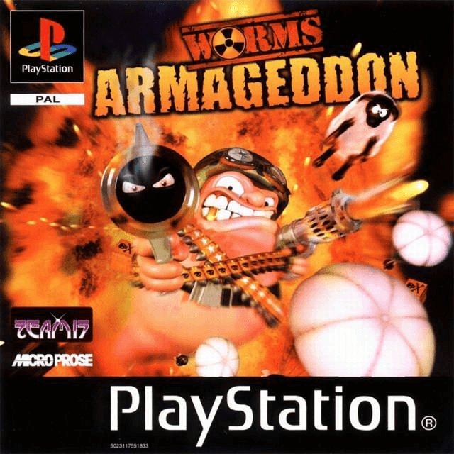 Worms Armageddon - PS - Sony PlayStation