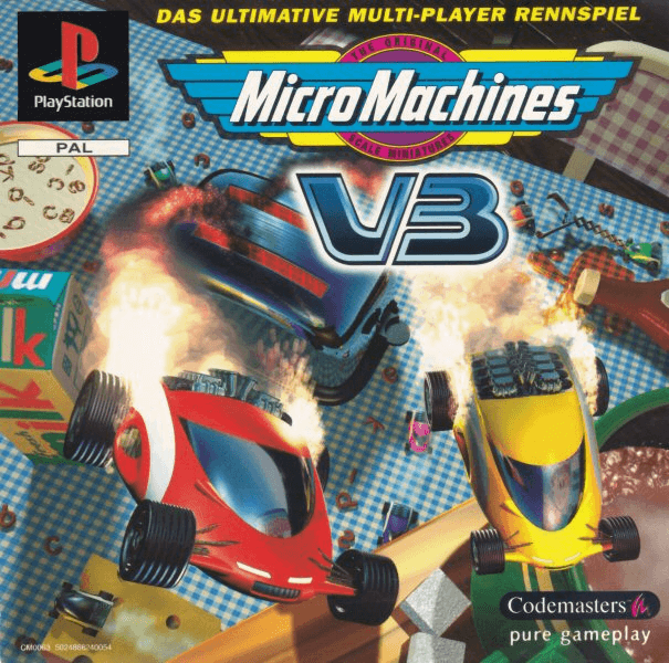 Micro Machines V3 - PS - Sony PlayStation