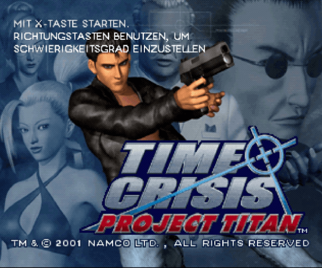 Time Crisis: Project Titan - PS - Sony PlayStation - Titles
