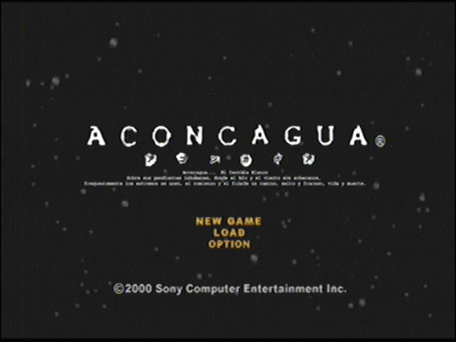 Aconcagua - PS - Sony PlayStation - Titles